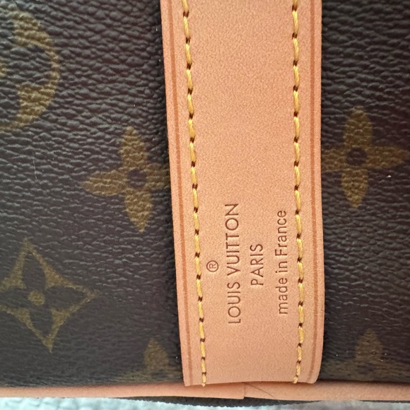 Louis Vuitton KeepAll 45 Bandoulière Vintage Canvas, LV replaced leather ‘22 - Picture 5 of 11